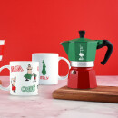 Bialetti Espressokocher Moka Express Tricolore Italia für 6 Tassen