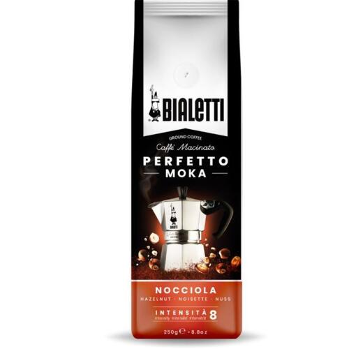 Bialetti Perfetto Moka Nocciola Kaffee Gemahlen 250 g