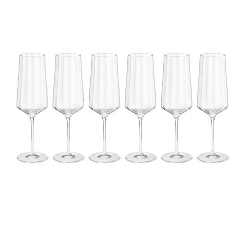 Georg Jensen Bernadotte Champagnerglas 6er Set