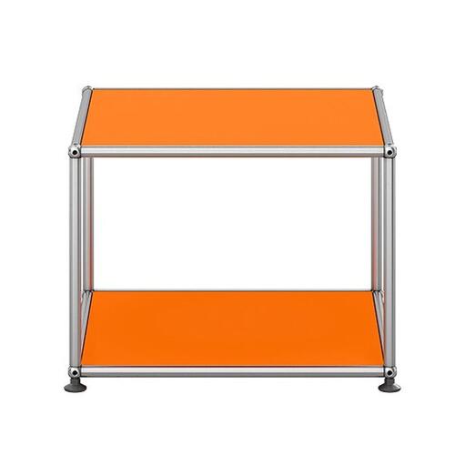 USM Haller Beistelltisch 52,5 x 52,5 x 44 cm Reinorange