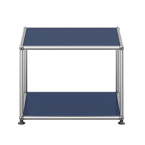 USM Haller Beistelltisch 52,5 x 52,5 x 44 cm Stahlblau