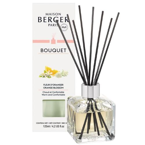 Maison Berger Bouquet Cube Transparent Aromatische Orangenblüte 125 ml