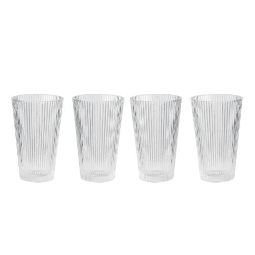 Stelton Pilastro Trinkglas 350 ml 4er Set