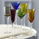 Lyngby Glas Coloured Schnapsglas 6er Set