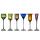 Lyngby Glas Coloured Schnapsglas 6er Set