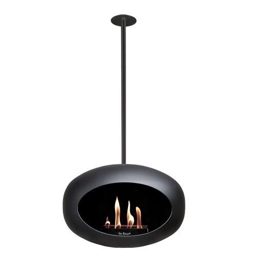 Le Feu Bioethanolkamin Sky Black/Black Pole 120 cm