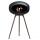 Le Feu Bioethanolkamin Ground High Black/Black Bowl/Smoked Oak Legs 79 cm