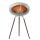 Le Feu Bioethanolkamin Ground High Nickel/ Steel Bowl/Smoked Oak Legs 79 cm