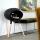 Le Feu Bioethanolkamin Ground Low Black/Black Bowl/Soaptreated Oak Legs 45 cm