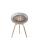 Le Feu Bioethanolkamin Ground Low Nickel/Steel Bowl/ Soaptreated Oak Legs 45 cm