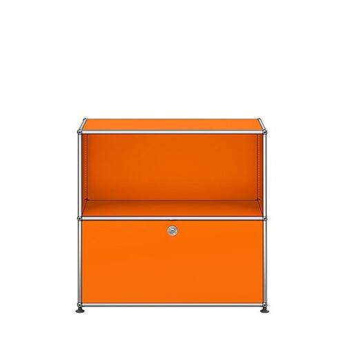 USM Haller Sideboard mit einer Klapptüre Reinorange