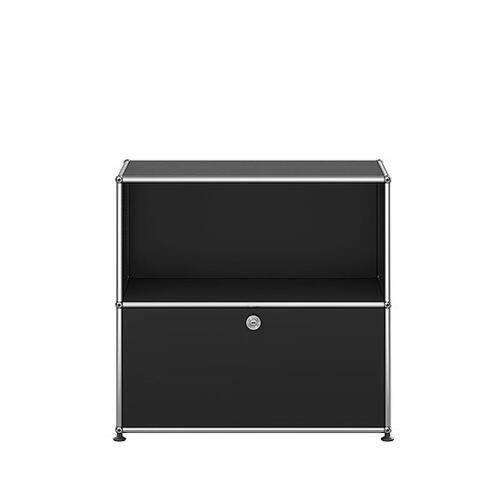 USM Haller Sideboard mit einer Klapptüre Graphitschwarz