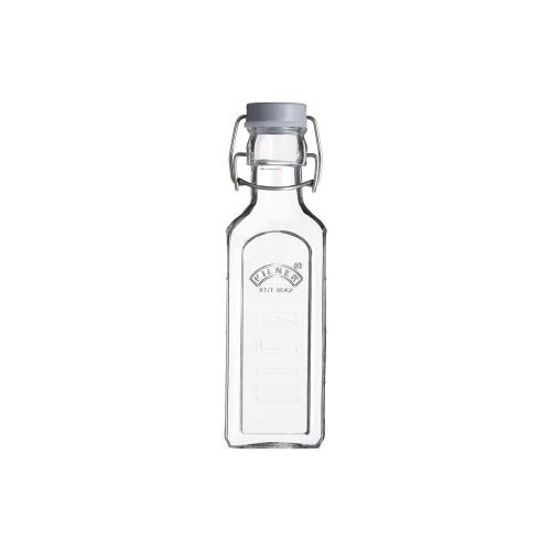 Kilner Glasflasche mit Bügelverschluß Eckig 300 ml