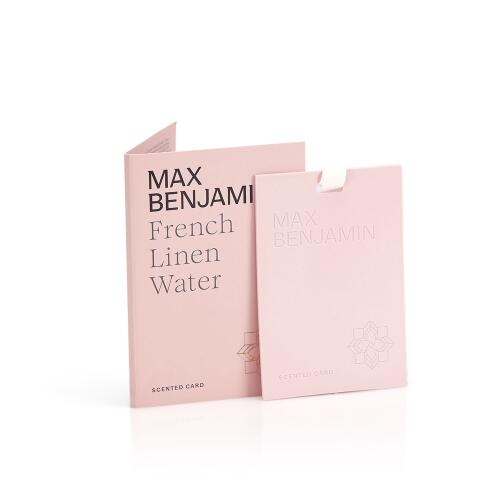 Max Benjamin Duftkarte French Linen Water - Casa Due pur