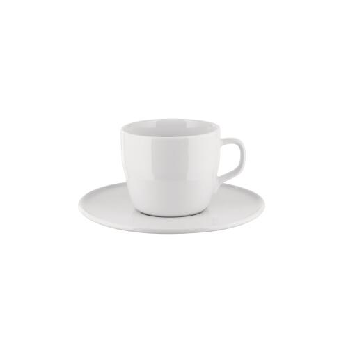 Alessi Itsumo Kaffeetasse mit Untertasse 4er Set