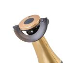 AdHoc Sekt- und Champagnerverschluss Gusto Schwarz-Gold