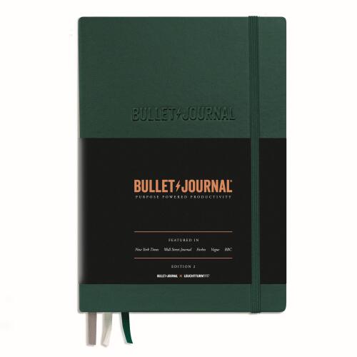 Leuchtturm1917 Bullet Journal Edition 2 Hardcover A5 Grün Dotted