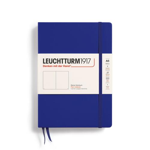 Leuchtturm1917 Notizbuch Medium A5 Hardcover Ink Blanko