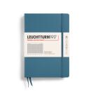 Leuchtturm1917 Notizbuch Medium A5 Hardcover Stone Blue...