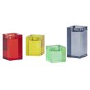 Remember Glasblock-Kerzenhalter Vela 4er Set