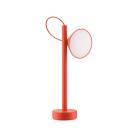 Alessi Tragbare LED-Leuchte Tsumiki Rot