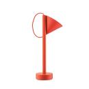 Alessi Tragbare LED-Leuchte Tsumiki Rot