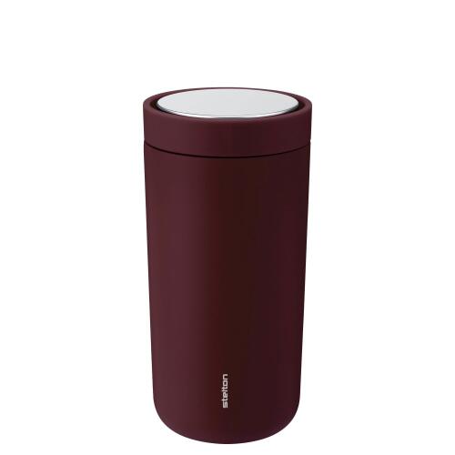 Stelton To Go Click Thermobecher Berry 400 ml