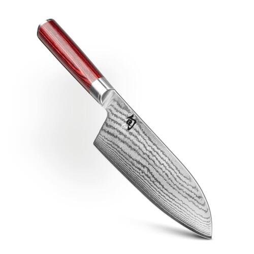 Kai Shun Classic Red Santoku 19 cm