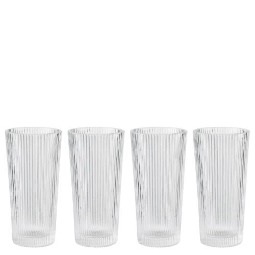 Stelton Pilastro Longdrinkglas 300 ml 4er Set (Retourenware, unvollständig, defekt)