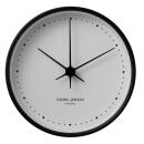 Georg Jensen Koppel Wanduhr Schwarz 22 cm (Kleiner...