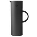 Stelton Isolierkanne EM77 Soft Black 1000 ml (Retourware,...