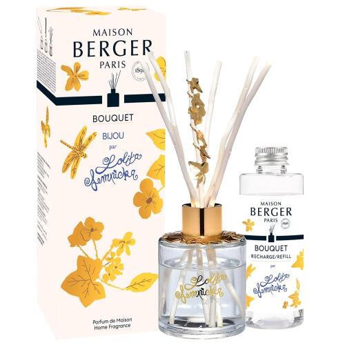 Maison Berger Lolita Lempicka Bijou Transparent Bouquet Diffuser mit Nachfüller 100 ml