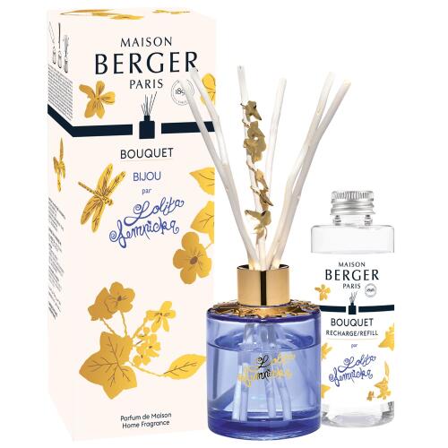 Maison Berger Lolita Lempicka Bijou Flieder Bouquet Diffuser mit Nachfüller 100 ml