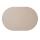 ASA Leather Optic Tischset Oval Stone 33 x 49,5 cm