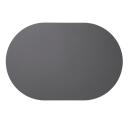 ASA Leather Optic Tischset Oval Basalt 33 x 49,5 cm