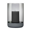 Blomus Calma Windlicht L Steel Gray Smoke (Retourware,...