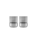 Blomus Calma Windlicht XS Edelstahl Smoke 2er Set