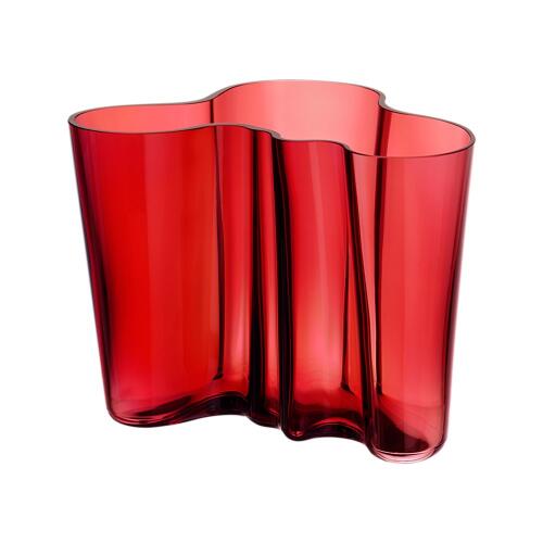 Iittala Aalto Vase Cranberry 16 cm