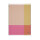 Vitra Colour Block Blanket Pink