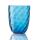 NasonMoretti Idra Wasserglas Aquamarin Ottico Torse