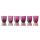 NasonMoretti Idra Wasserglas Pink Ottico Torse