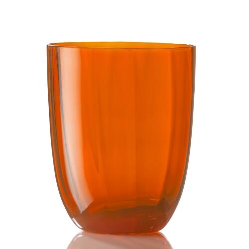 NasonMoretti Idra Wasserglas Orange Ottico