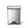 Simplehuman Rechteckiger Treteimer 50 l Edelstahl