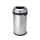 Simplehuman Offener Bullet-Abfalleimer 60 l Edelstahl