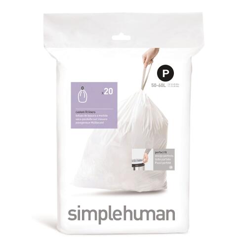 Simplehuman Passgenaue Müllbeutel Code P 20 Stück