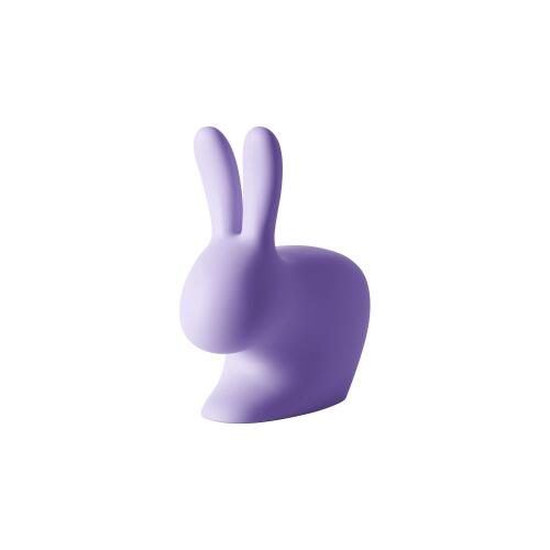 Qeeboo Kinderstuhl Rabbit Violett