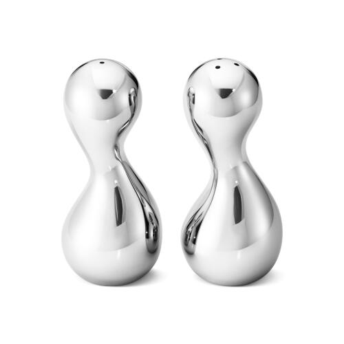 Georg Jensen Cobra Salz- und Pfefferstreuer 2er Set