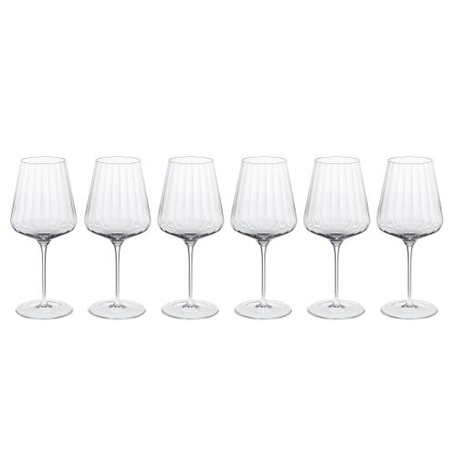 Georg Jensen Bernadotte Rotweinglas 6er Set