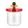 Alessi Sottsass Collection Vorratsglas Rot 75 ml