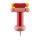 Alessi Sottsass Collection Korkenzieher Rot